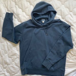 J crew French terry hoodie size L
